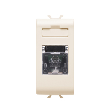 TELEPHONE CONNECTOR RJ11 1M IVORY