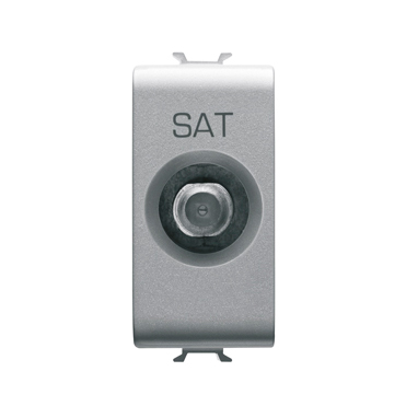 GW14374 SAT CONNECTOR THROUGH LINE 1M TITANIUM