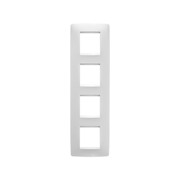 GW16129TB FRAME ONE INT 2+2+2+2M VERTICAL WHITE