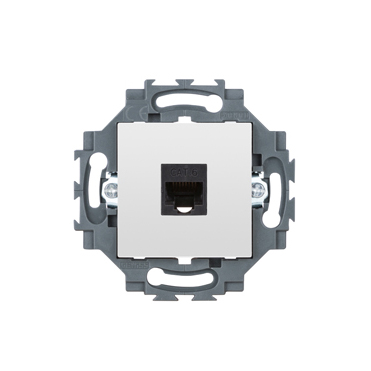 DATA SOCKET- RJ45 CAT.6 UTP WH