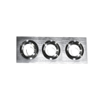 SPOT 3XGU10 252X92X20mm