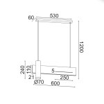 DCR21LEDP60B