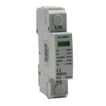 SPD SURGE PROTECTION T2 TYPE 1P 40kA
