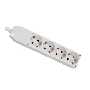 4 WAYS SOCKET WITHOUT SWITCH