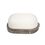 BULK HEAD E27 272MM RUST WITHOUT GRID