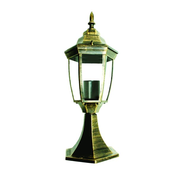 GARDEN LIGHT BLACK-GOLD IP44
