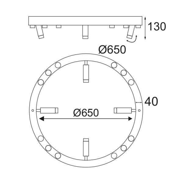 JNBC48LED65WH