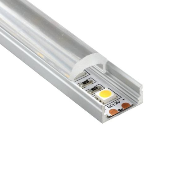 ALUMINUM PROFILE FOCUS 60˚ WITH OPAL PC DIFFUSER