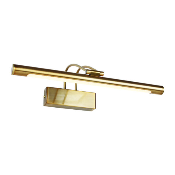 ^WALL MOUNTED LIGHTING LED 8W 3000K 520LM BRASS STAINELESS STEEL IP44 40X12X19CM  ARIA