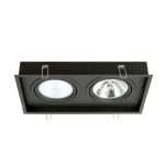 SQUARE FRAME 2P BLACK