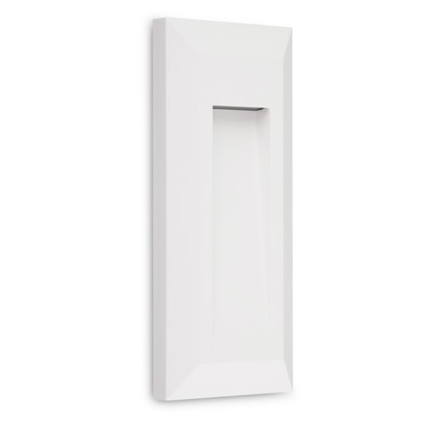 NETTO WALL WHITE PC 230V IP65 0,7W 3000K 9X3014LED 60LM