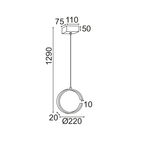 V28LEDP22WH