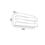 V80LEDW20BK