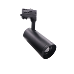 BLACK LED COB TRACK LUMINAIRE AIMY 10W 3000K 3-PH 15-55° 1200LM 230V Ra80
