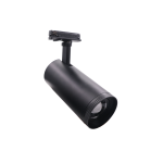 BLACK LED COB TRACK LUMINAIRE AIMY 30W 3000K 1-PH 25-50° 3150LM 230V Ra80