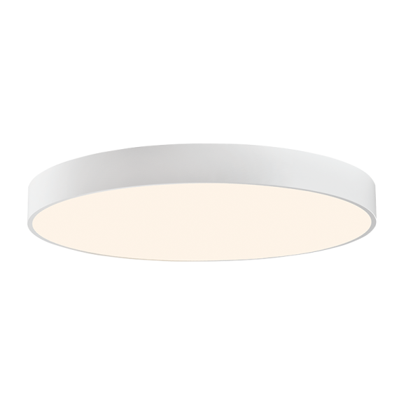 ^CEILING LUMINAIRE LED 100W 8000LM 3000K WHITE METAL D100XH10CM OPTIMUS