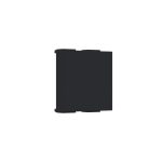 ^ MODYS BLANK COVER 2M MATT BLACK