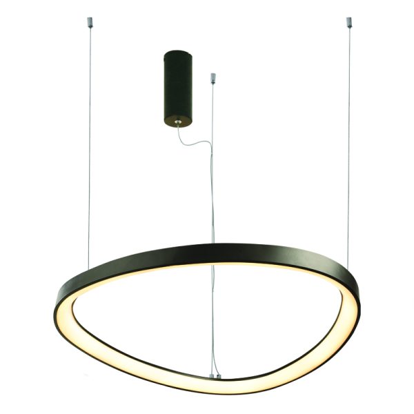 ^PENDANT LIGHTING LED 36W 3000K 2700LM HARMONY BLACK ALUMINUM IP20 D42XH120CM