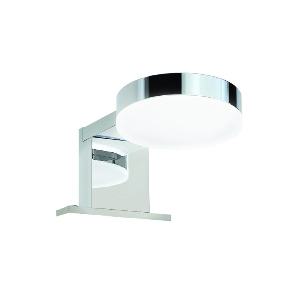 ^GALLERY LIGHTING LED  5W 3000K 330LM  LUSTRO CHROME METALLIC IP44 8X14,5X6,5CM