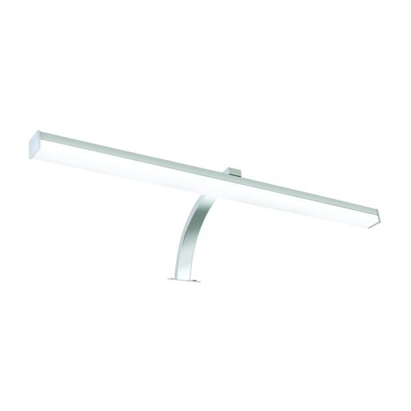 ^GALLERY LIGHTING LED 8W 3000K 520LM VIDE CHROME METALLIC IP44 50X16X9,5CM