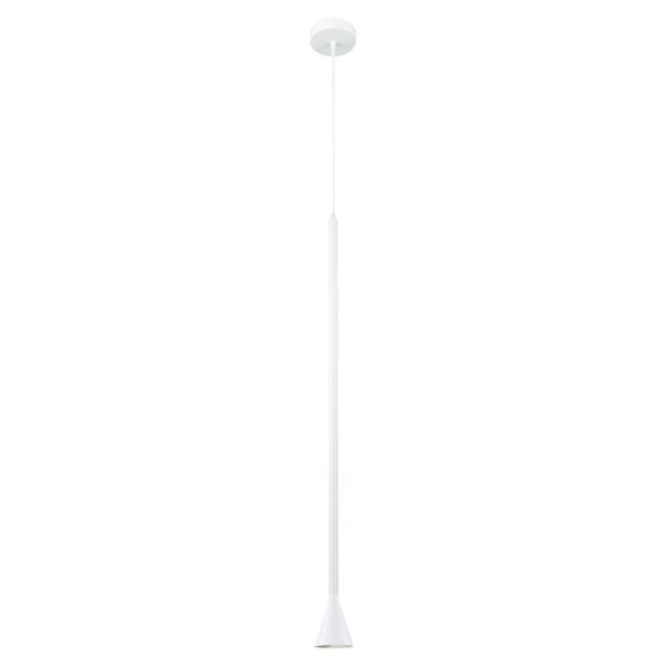 ^PENDANT LUMINAIRE 1ΧGU10 CLOUZOT WHITE METAL IP20 D7,5XD10XH190CM