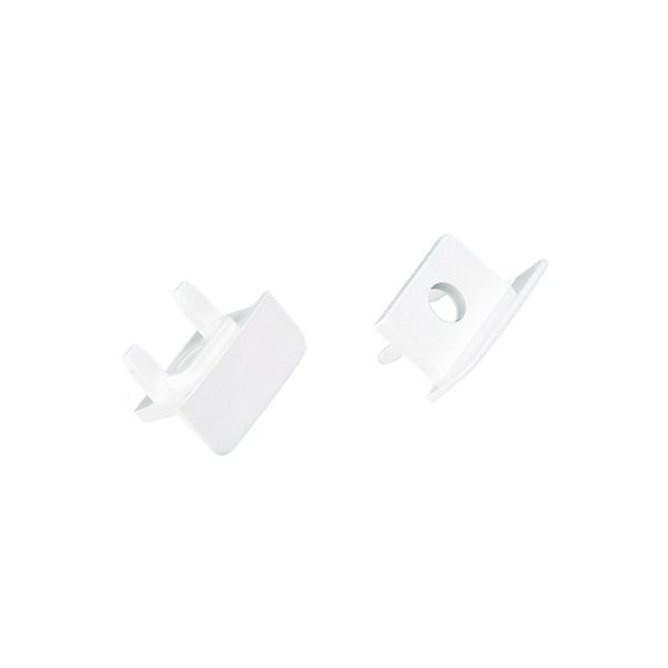 SET OF PLASTIC END CAPS FOR P139N, 2 PCS WITH HOLE