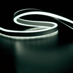 100LED/M LED NEON ROPE LIGHT WHITE STEADY DOUBLE SIDE 50m IP44 1.5m CABLE WITH 3 SETS PLUG,CONNECTORS AND END CAPS