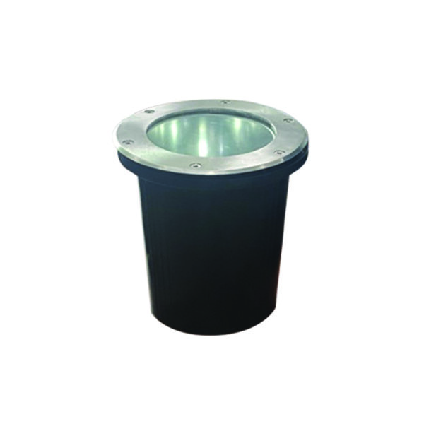 UNDERGROUND SPOT LUMINAIRE ST.STEEL316. Φ20 IP68 PLASTIC BOX TWO INPUT-OUTPUT CABLE