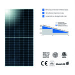 PV MONOCRYSTALLINE SOLAR MODULE 550Wp 24V DC dimensions: 2279X1134x35mm 28Kg