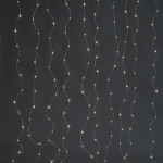 400 LED СВЕТЛИНИ ЗА ЗАВЕСА WW СРЕБЪРЕН МЕДЕН ЖЕЛ USB АДАПТЕР.+ДИСТАНЦИОННО 20LEDSx20 СТРУНИ 2x2M+3M