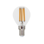LED FILAMENT E14 G45 6W 4000K 230V AC 770LM RA80