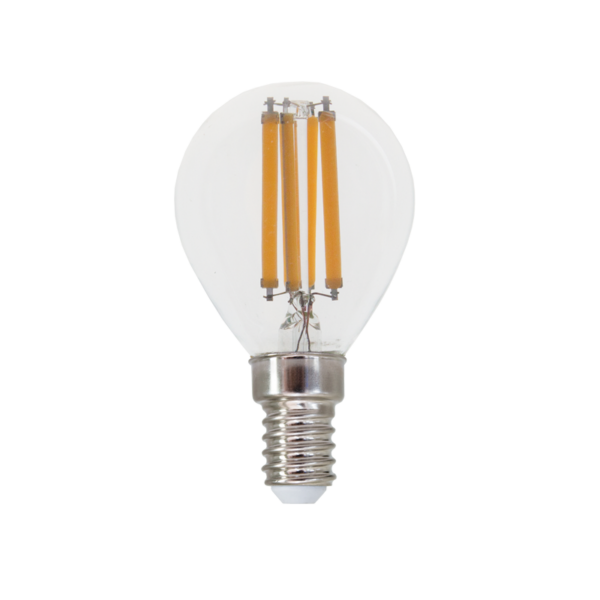 LED FILAMENT E14 G45 7W 4000K 230V AC 900LM RA80