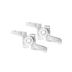 INSTALLATION KIT 2PCS FOR SURFACE MATTE WHITE MAGNETIC TRACK