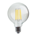LED FILAMENT E27 G95 12W 4000K 230V AC 1600LM RA80