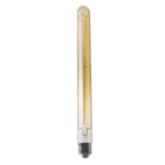 LED FILAMENT E27 DIM T30 AMBER 300mm 6W 2700K 230V AC  760LM RA80