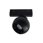 MATTE BLACK MAGNETIC SPOT 48V DC 12W 4000K 1050LM 36° OSRAM RA90 Φ100*134MM