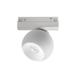 MATTE WHITE MAGNETIC SPOT 48V DC 12W 4000K 1050LM 36° OSRAM RA90 Φ100*134MM