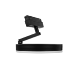 PHASE OUT MATTE BLACK MAGNETIC LUMINAIRE 48V DC 12W 4000K 700LM 90° OSRAM RA90 Φ200*33MM