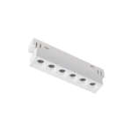 MATTE WHITE MAGNETIC LINEAR 48V DC 6W 4000K 550LM 36° OSRAM RA90 L112MM