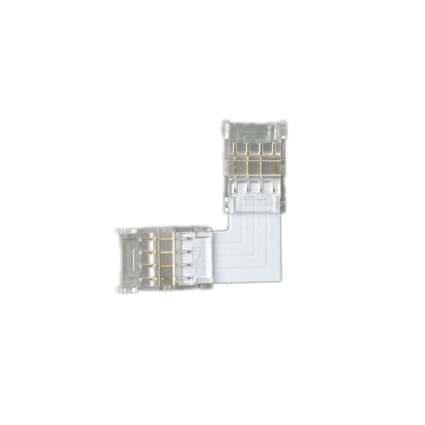90° CONNECTOR FOR 10mm RGB 5050 LED STRIPS
